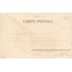 n°26237 - Fantaisie - Escargot avec la tête d'une femme - Carte Surréaliste - Papillon