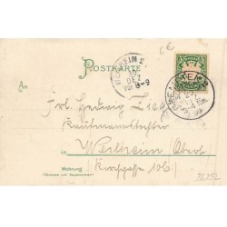 n°26252 - Nouvel An - Glückliches 1900 - Fleurs