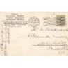 n°26259 - Carte Gaufrée - Bonne Année 1908 - Colombes, coeurs en myosotis et trèfles