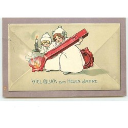 n°12785 - Carte Gaufrée -...