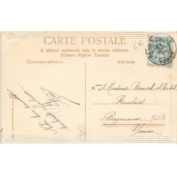 n°26267 - Carte Gaufrée - Nouvel An - Mes meilleurs voeux 1905 - Ange tenant un trèfle - Coccinelle