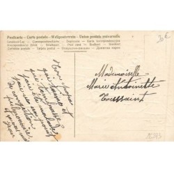 n°26273 - Carte Gaufrée - Joyeux Noël - Père Noël au téléphone