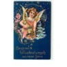 n°12787 - Carte Gaufrée - Herzlichen Glückwunsch zum neuen Jahre - Ange vidant une corne d'abondance