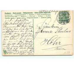n°12787 - Carte Gaufrée - Herzlichen Glückwunsch zum neuen Jahre - Ange vidant une corne d'abondance
