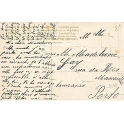 n°26288 - Carte Gaufrée - Fantaisie - Serie 5825 - Bébé dans un nid d'ange