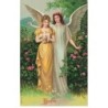 n°26293 - Fantaisie - Liefde - Une femme portant une colombe, protégée par un ange-gardien