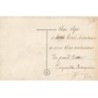 n°26304 - Fantaisie - Carte Brodée - Amitié Sincère - Enveloppe au milieu de myosotis