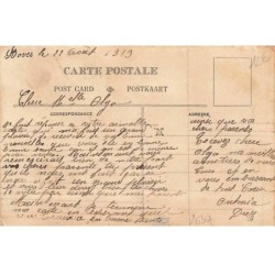 n°26307 - Fantaisie - Carte Brodée - Souvenir de France 1919 - Fleurs