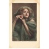 n°26322 - Fantaisie - English Beauty - Jeune femme mettant une fleur à son oreille