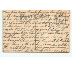 n°12793 - Carte Gaufrée - Easter Greetings - Enfants tirés par des poussins