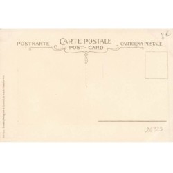 n°26329 - Fantaisie - Pierrot jouant de la mandoline pour Colombine debout sur un balcon