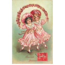 n°26340 - Carte Gaufrée -...