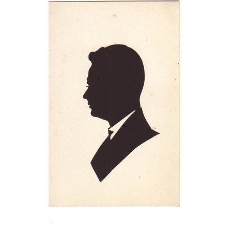 n°12801 - Silhouette d'un homme - Harry Nolden silhouettiste