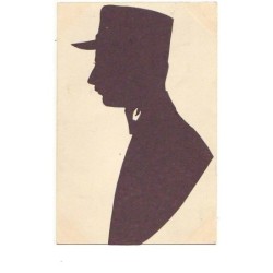n°12807 - Silhouette d'un...