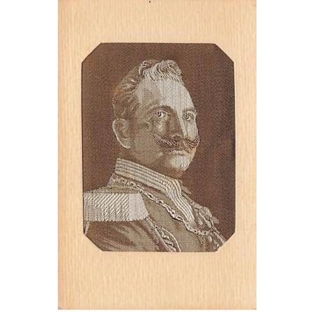 n°26354 - Fantaisie - Carte Tissée Soie - Wilhelm II - Guillaume II