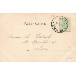 n°26361 - Fantaisie - Stroefer's Serie XXXIV n°4 - Jeune femme de profil portant un voile sur les épaules