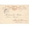 n°26375 - Fantaisie - Jeune femme portant une robe myosotis - Carte vendue en l'état