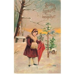 n°26380 - Carte Gaufrée -...