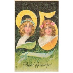 n°26407 - Carte Gaufrée -...