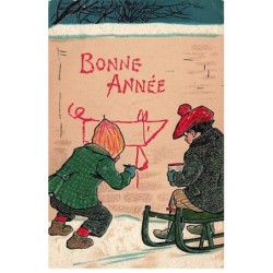 n°26414 - Carte Gaufrée -...