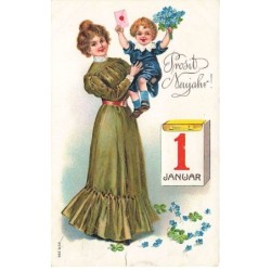 n°26420 - Carte Gaufrée -...