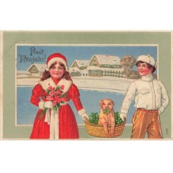 n°26424 - Carte Gaufrée -...