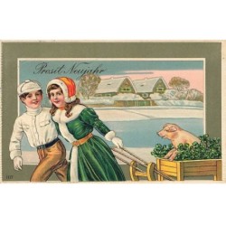n°26425 - Carte Gaufrée -...