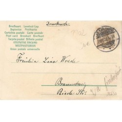 n°26430 - Nouvel An - Prosit Neujahr - Jeune femme