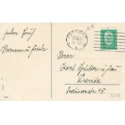 n°26434 - Nouvel An - Clapsaddle - Garçon offrant des fleurs à une fillette