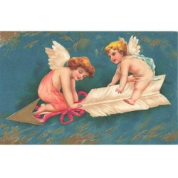 n°26444 - Carte Gaufrée -...