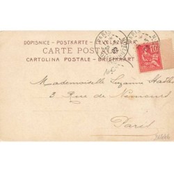 n°26446 - Fantaisie - Deux Pierrots près d'un tambour