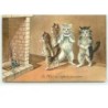n°12831 - M. Boulanger - Le Noël des enfants paresseux - Chats près de souliers