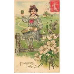 n°26465 - Carte Gaufrée -...