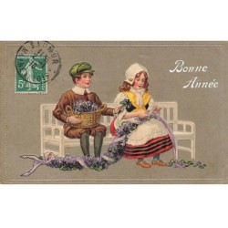 n°26471 - Carte Gaufrée  -...