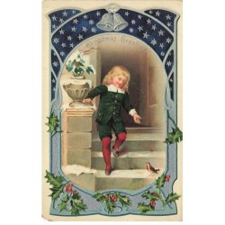n°26486 - Carte Gaufrée -...