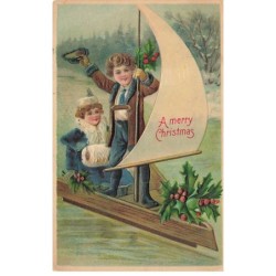 n°26487 - Carte Gaufrée -...