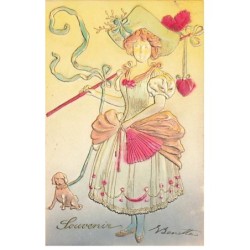 n°26495 - Carte Gaufrée -...