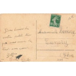 n°26549 - Fantaisie - F. Baumgarten - Chien près d'une fillette apportant un bouquet