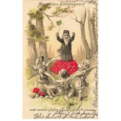 n°26574 - Carte Gaufrée -...