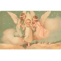 n°26588 - Anges aidant un...