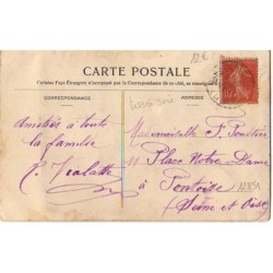 n°12851 - Tissée soie - Saint-Etienne - Hôtel de Ville