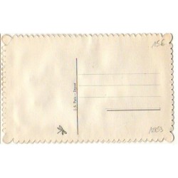 n°12853 - Carte Brodée - Joséphine - Liseron