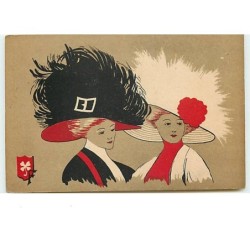 n°12872 - Deux jeunes...