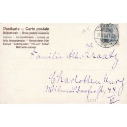 n°26621 - Nouvel An - Glückliches Neijahr - Fillettes regardant un homme accrochant un calendrier