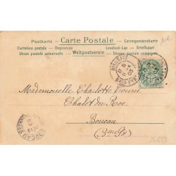 n°26623 - Clapsaddle - Joyeuses Pâques - Ange près d'une croix entourée d'une couronne de fleurs