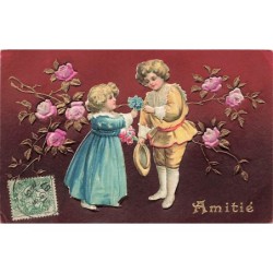 n°26630 - Carte Gaufrée -...