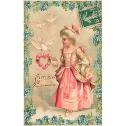 n°26631 - Carte Gaufrée -...