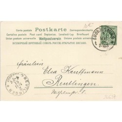 n°26637 - JC Schmidt - Postkarte mit Veilchenduft - Jeune fille avec des violettes