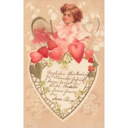 n°26639 - Carte Gaufrée -...