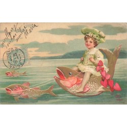 n°26640 - Carte Gaufrée -...